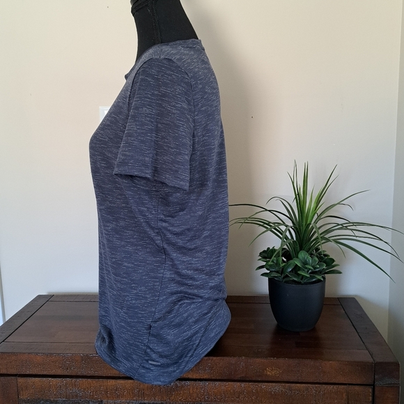 Mondetta Tee Short Sleeved Women's XS Blue Mix Active Top Lightweight T-shirt - Picture 2 of 11